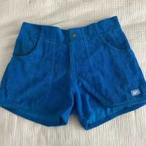 Blue Corduroy Hammies Men’s Shorts